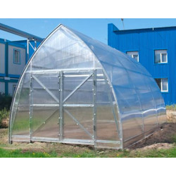 Теплица ФЕРМЕР-3,5 с воротами, 3,5х3,25х17,0м