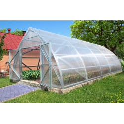 Теплица ФЕРМЕР-4,2 с воротами, 4,2х3,18х23,4м