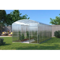 Теплица Прима 3 (прямостенная) шаг дуги 67см, 4 м