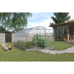 Теплица Сигма Ц (дуга 40х20) шаг дуги 67см, 4 м