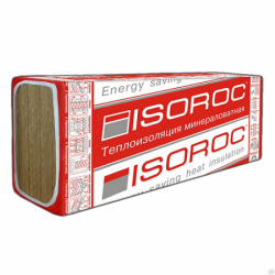 Минвата Изорок Изолайт 40пл (0,24 куб м, 2.4 кв м, 4шт) 100*600*1000 мм