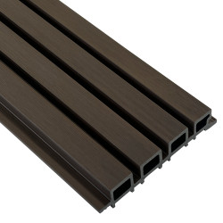 Фасадная реечная панель EasyDecking Ко-Экструзия 219х26х4000мм, Chestnut/Old Barn