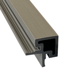 Угол для реечной панели EasyDecking Ко-Экструзия 50х50х4000мм (Driftwood) Угол для реечной панели EasyDecking Ко-Экструзия 50х50х4000мм (Driftwood)
