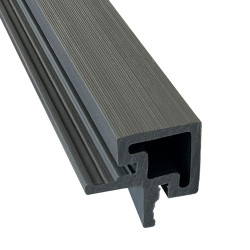 Угол для реечной панели EasyDecking Ко-Экструзия 50х50х4000мм (Old Barn)