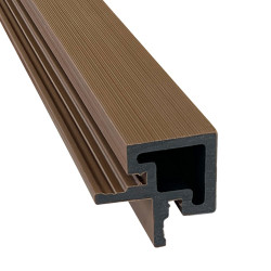 Угол для реечной панели EasyDecking Ко-Экструзия 50х50х4000мм (тик)