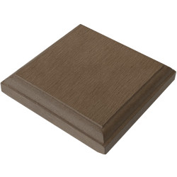Крышка столба EasyDecking Wood-X 125 х 125 (венге) Крышка столба EasyDecking Wood-X 125 х 125 (венге)