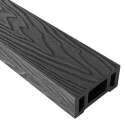 Перила EasyDecking Wood-X 90 х 45 х 3010 (черное дерево)