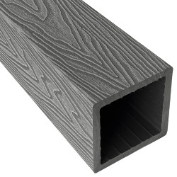 Столб EasyDecking Wood-X 100 х 100 х 3010 (серый) Столб EasyDecking Wood-X 100 х 100 х 3010 (серый)