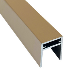 П-профиль EasyDecking Wood-X 35x25x3000 мм (дуб) П-профиль EasyDecking Wood-X 35x25x3000 мм (дуб)