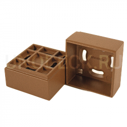 Крепление балясины прямое (аллюминий), орех