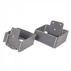 Крепление перил наклонное (Серый)