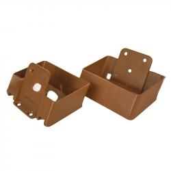 Крепление перил наклонное (Орех)