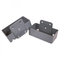 Крепление перил прямое (Серый)