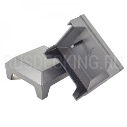 Крышка столба ограждения (аллюминий), Серый