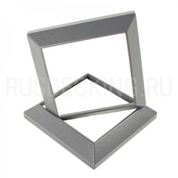 Рамка столба ограждения (аллюминий), Серый