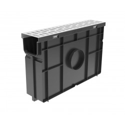 Комплект GidrolicaLight: пескоуловитель пластиковый с решеткой стальной, кл. А15 Комплект GidrolicaLight: пескоуловитель пластиковый с решеткой стальной, кл. А15