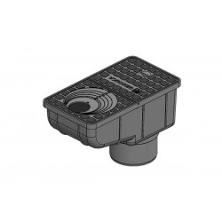 Трап уличный ТУ 30.16,6.20 пластиковый с крышкой глухой пластиковой арт 28135 Трап уличный ТУ 30.16,6.20 пластиковый с крышкой глухой пластиковой арт 28135