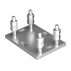 Подставка регулируемая роликовой опоры для балок 71х60х3,5