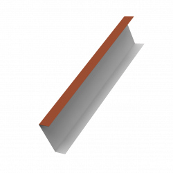 Декоративная накладка на столб 0,5 Satin Matt RAL 8004 Milan/Tokyo Декоративная накладка на столб 0,5 Satin Matt RAL 8004 Milan/Tokyo