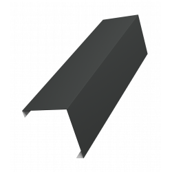 Декоративная накладка на столб угловая 0,5 Drap RAL 7016 Milan/Tokyo Декоративная накладка на столб угловая 0,5 Drap RAL 7016 Milan/Tokyo