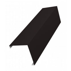 Декоративная накладка на столб угловая 0,45 Drap RAL 9005 Milan/Tokyo Декоративная накладка на столб угловая 0,45 Drap RAL 9005 Milan/Tokyo