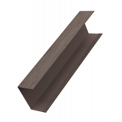 Крышка 65х60 (для ворот и калиток) Print Twincolor White Wood Milan/Tokyo