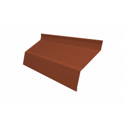 Ламель жалюзи Milan new Gofr 0,5 Satin Matt RAL 8004 Ламель жалюзи Milan new Gofr 0,5 Satin Matt RAL 8004