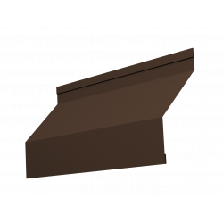 Ламель жалюзи Milan new  0,45 PE двс RAL 8017