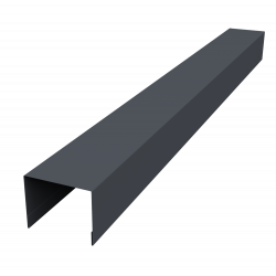 Крышка 50х75 Palermo 0,45 PE double RAL 7024