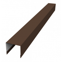 Стойка боковая крепежная Palermo 0,45 Drap RAL 8017 Стойка боковая крепежная Palermo 0,45 Drap RAL 8017