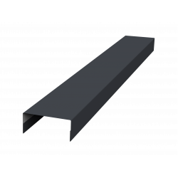 Крышка 30х15 Texas 0,45 PE RAL 7024