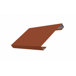 Ламель лицевая 150 Texas 0.5 Satin Matt RAL 8004