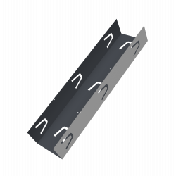 Крепежный вкладыш для забора жалюзи Tokyo 0,5 Satin RAL 7024 мокрый асфальт высотой (2 м) Крепежный вкладыш для забора жалюзи Tokyo 0,5 Satin RAL 7024 мокрый асфальт высотой (2 м)