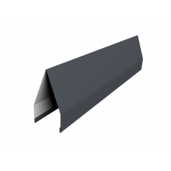 Ламель жалюзи Tokyo Drap TX 0,45 RAL 7024 Ламель жалюзи Tokyo Drap TX 0,45 RAL 7024