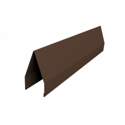 Ламель жалюзи Tokyo 0,5 Velur X RAL 8017 Ламель жалюзи Tokyo 0,5 Velur X RAL 8017