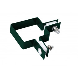 Крепление хомут угловой 62*55 PE RAL 6005