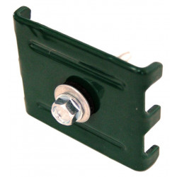 Крепление Скоба и саморез 5,5*32 PE RAL 6005