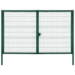 Ворота Profi Lock PE RAL 6005, 2.03*6.0 м